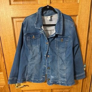 Catherines Classic Blue Jean Jacket